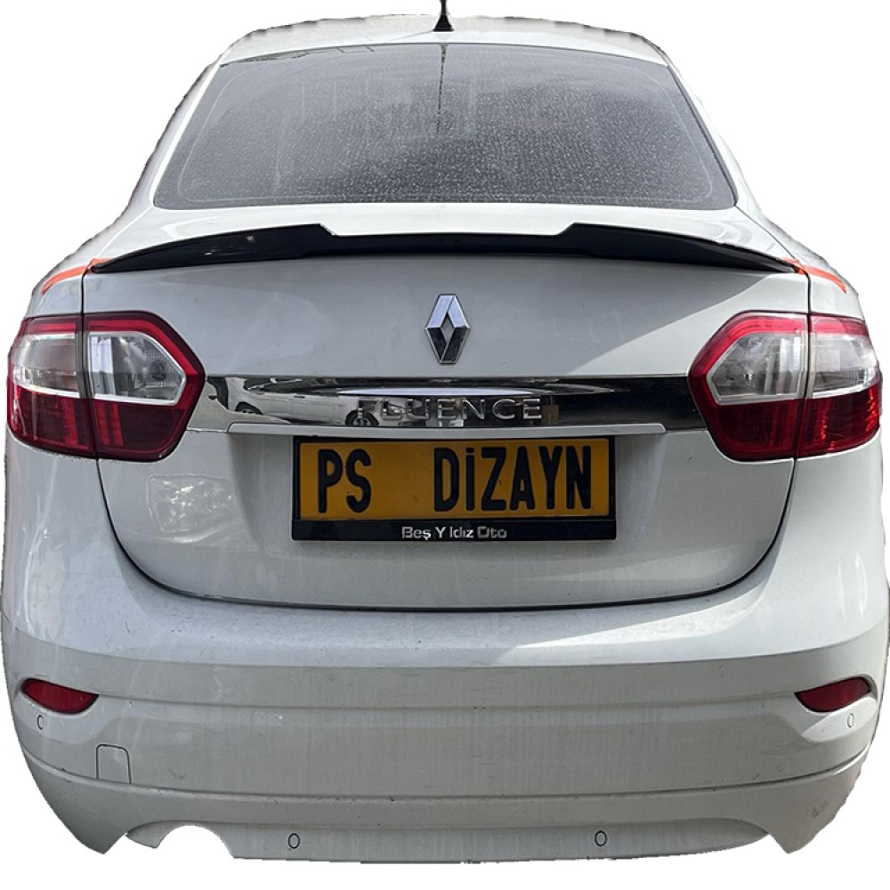 Renault Fluence ( 2010 - 2016 ) Plastik Spoiler